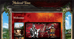 Desktop Screenshot of partners.medievaltimes.com